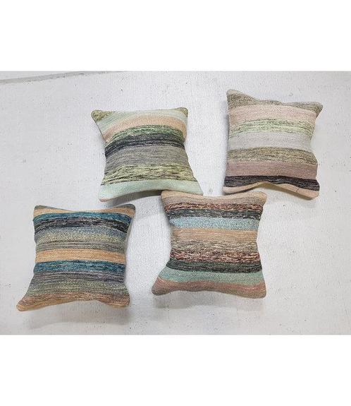 4x kelim kussens 45x45 cm met vulling kelims kussens, Huis en Inrichting, Woonaccessoires | Kussens, Nieuw, Vierkant, Ophalen of Verzenden
