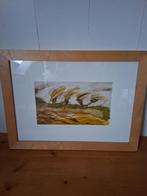 Schilderij Bomen in Lijst, Ophalen