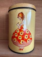 Vintage beschuit- of koekblik Paula (1930-1950), Ophalen of Verzenden, Gebruikt, Koek(jes), Overige merken