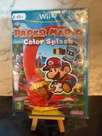 SEALED - Paper Mario Color Splash - WiiU, Spelcomputers en Games, Games | Nintendo Wii U, 1 speler, Ophalen of Verzenden, Nieuw