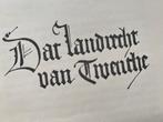 Lantrecht der Thwenthe declareert - 1898 - Twente, Antiek en Kunst, Ophalen of Verzenden