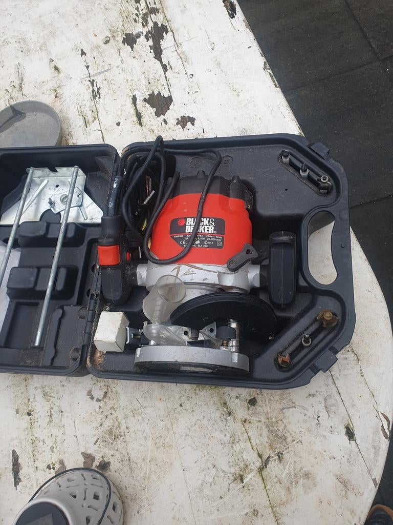 Black & Decker Bovenfreesmachine, Ophalen of Verzenden, Gebruikt