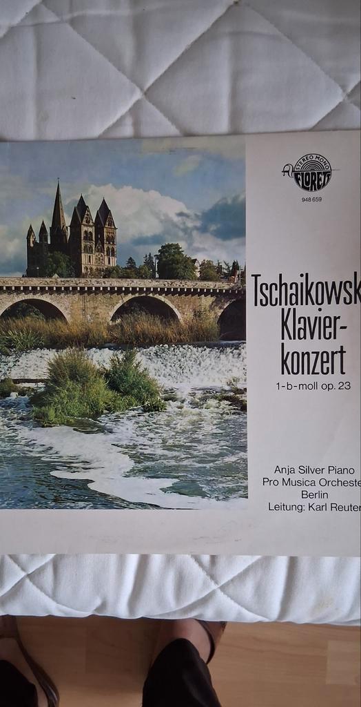 Tschaikowski Klavierkonzert LP - Florett, Cd's en Dvd's, Vinyl | Klassiek, Gebruikt, Romantiek, Orkest of Ballet, 12 inch, Ophalen
