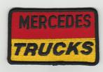 Stoffen patch Mercedes Trucks, Verzamelen, Ophalen of Verzenden, Nieuw, Auto's