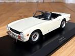 Triumph TR6 1969 wit 1:18 Minichamps Limited edition 504st, Hobby en Vrije tijd, Ophalen of Verzenden, Nieuw, Auto, MiniChamps