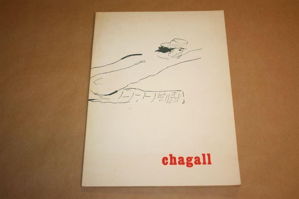 Chagall 75 dessins/tekeningen 1907-27 -- Oude uitg 1957 !!, Ophalen of Verzenden, Zo goed als nieuw