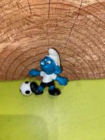 Smurfen voetbal smurf zwart/wit, Ophalen of Verzenden, Gebruikt, Verschillende Smurfen