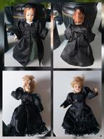2 antieke popjesCollectors Doll De Agostini Porcelain Doll, Verzamelen, Ophalen of Verzenden, Zo goed als nieuw, Pop