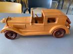 houten model auto Bugatti, Overige merken, 1:50 of kleiner, Auto, Ophalen of Verzenden