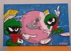 Marvin the Martian Kunstwerk – 115 x 75 cm – Studio Diverso, Verzamelen, Ophalen, Zo goed als nieuw