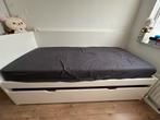 Ikea Eenpersoonsbed 90x180 cm, Gebruikt, 90 cm, Eenpersoons, Wit
