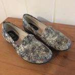 Aparte groen wit gevlekte lakleren pumps van Anne, maat 37, Pumps, Verzenden, Zo goed als nieuw, Anne