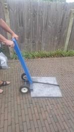 Tegeldonkey, tegeltiller, tegel verlegkar TE HUUR, Tuin en Terras, Hand-tuingereedschap, Ophalen, Zo goed als nieuw, Overige soorten