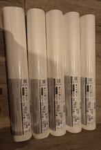 5 Rollen Vliesbehang - Nieuwstaat, Huis en Inrichting, Stoffering | Behang, Ophalen of Verzenden, 10 tot 25 m², Wit, Met glitters