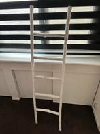 Houten Handdoekenrekje - Badkamer Ladder, Ophalen of Verzenden, Zo goed als nieuw, Wit