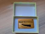 Prachtige golden blokmunt titanic, Ophalen of Verzenden, Zilver