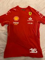 Scuderia Ferrari F1 Puma shirt Leclerc (M), Ophalen of Verzenden, Zo goed als nieuw, Formule 1
