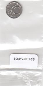 S21-N07-0351 Norway 10 Ore VF 1980 KM416, Postzegels en Munten, Munten | Europa | Niet-Euromunten, Overige landen, Verzenden