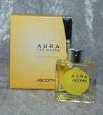 Volle parfum mini -  jacomo Aura woman + doosje, Ophalen of Verzenden, Zo goed als nieuw, Miniatuur, Gevuld