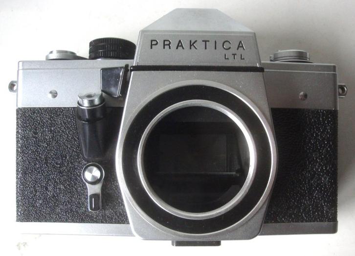 Praktica LTL analoog fototoestel, body, in behoorlijke staat, Audio, Tv en Foto, Fotocamera's Analoog, Zo goed als nieuw, Spiegelreflex