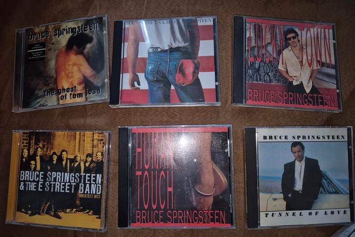 Bruce Springsteen CD's - 6 stuks, Cd's en Dvd's, Cd's | Rock, Gebruikt, Ophalen of Verzenden