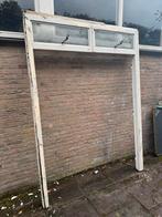 Deur pui MET 2 deuren, Doe-het-zelf en Verbouw, Kozijnen en Schuifpuien, Ophalen, Hout