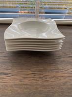 Villeroy Boch New Wave 6x bord diep, Huis en Inrichting, Keuken | Servies, Ophalen of Verzenden, Zo goed als nieuw, Bord(en), Overige stijlen