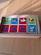 Houten Domino met Dieren, Verzamelen, Poppenhuizen en Toebehoren, Ophalen of Verzenden, Zo goed als nieuw, Overige typen
