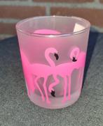Glas Flamingo's, Glas of Glazen, Nieuw, Ophalen of Verzenden, Glas