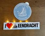 Vintage Eendracht stickers, Ophalen of Verzenden, Zo goed als nieuw, Meerdere stickers