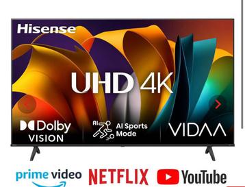 Hisense smart tv 58 inch nieuw beschikbaar voor biedingen