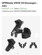 Uppababy vista2 Duo kinderwagen zwart, Kinderen en Baby's, Kinderwagens en Combinaties, Zo goed als nieuw, Combiwagen, Verstelbare duwstang