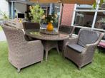 4so 4 seasons outdoor Brighton pure tuinset tafel en stoelen, Tuin en Terras, Ophalen, 4 zitplaatsen, Zo goed als nieuw, Wicker