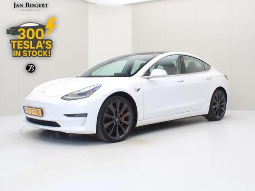 Tesla Model 3 Performance AWD 486pk 75 kWh [ AUTOPILOT+530KM, Auto's, Tesla, Bedrijf, Te koop, Model 3, 4x4, ABS, Achteruitrijcamera