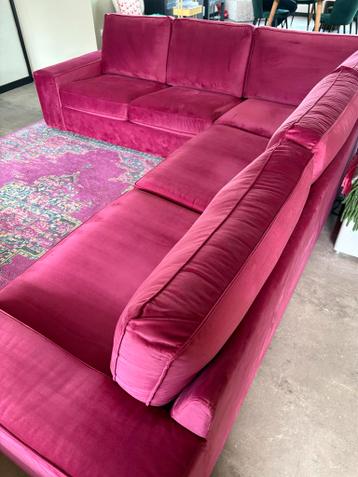 IKEA Kivik 5-zitsbank met fuchsia hoes - afbeelding 4