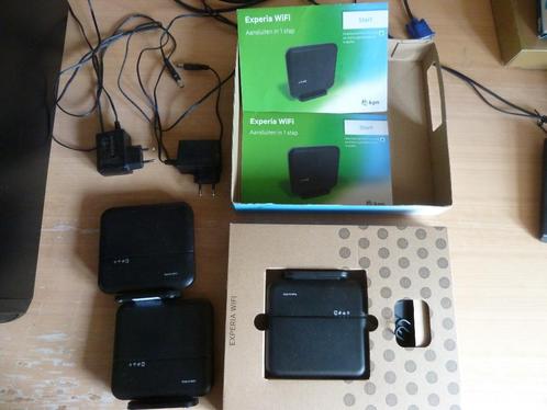 3x wifi versterker/AccessPoint KPN Experia, met voedingen, Computers en Software, WiFi-versterkers, Gebruikt, Ophalen of Verzenden
