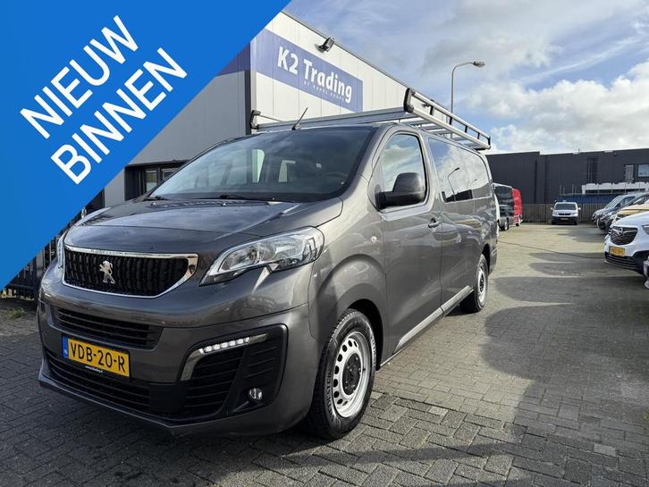 Peugeot Expert 2.0 BlueHDI 150 Long Premium DC Dubbele Cabin, Auto's, Bestelauto's, Bedrijf, Te koop, ABS, Airbags, Airconditioning
