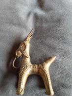 Antiek brons ezel nepal 7,5cm, Antiek en Kunst, Ophalen of Verzenden