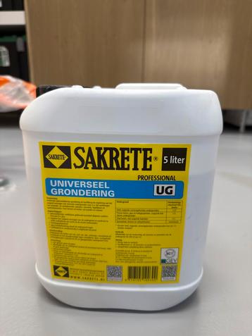 SAKRETE Universeel grondering 4L beschikbaar voor biedingen