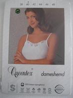 Queentex dameshemd 40 m nieuw! 100% Katoen, Kleding | Dames, Queentex, Ophalen of Verzenden, Wit, Hemd