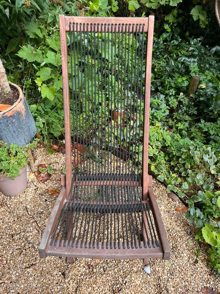 Opklapbare tuinstoel IKEA, Tuin en Terras, Tuinstoelen, Gebruikt, Hout, Ophalen