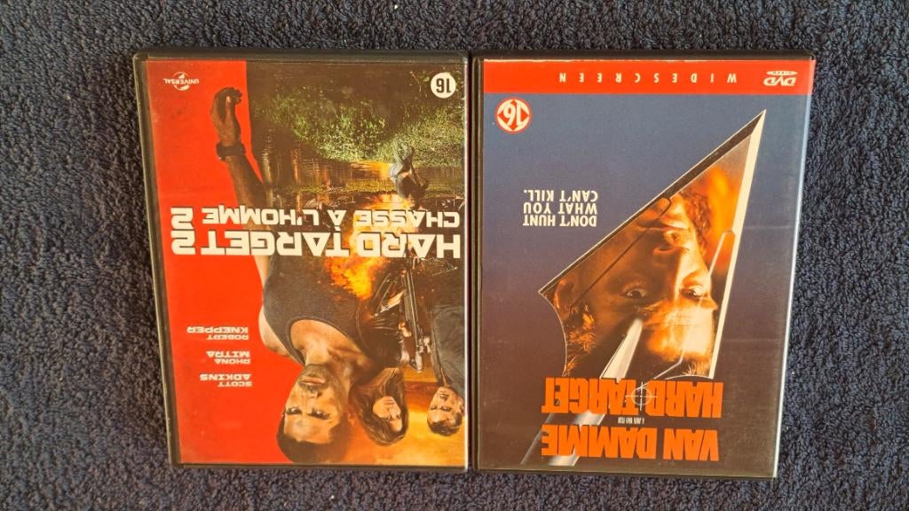Hard Target 1 & 2 "Jean-Claude van Damme, Scott Adkins", Vanaf 16 jaar, Ophalen of Verzenden, Zo goed als nieuw