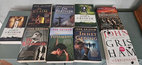 Collectie boeken van John Grisham 9 stuks, Boeken, Detectives, Zo goed als nieuw, Ophalen of Verzenden