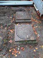 Te koop 2 putkoppen incl deksel, Doe-het-zelf en Verbouw, Ophalen