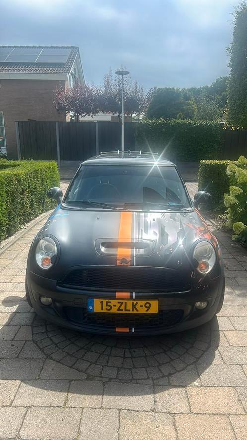 Modded Mini 1.6 16V Cooper S works 128KW 2007 Zwart, Auto's, Mini, Particulier, Benzine, E, Hatchback, Handgeschakeld, Geïmporteerd