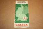 Oude Caltex kaart Bundesrepublik Deutschland - Ca 1970, Boeken, Ophalen of Verzenden, Zo goed als nieuw