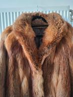 Leuke bruine/oranje bontjas, Maat 38/40 (M), Bruin, Verzenden, Onbekend