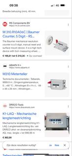 Te koop barschneider droog sneimachine tellers, Ophalen of Verzenden