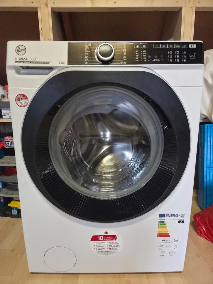 Wasmachine - 2 jaar oud, prima staat!, Witgoed en Apparatuur, Wasmachines, Gebruikt, Voorlader, 8 tot 10 kg, 85 tot 90 cm, 1200 tot 1600 toeren