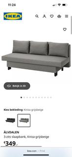 Slaapbank ikea, Ophalen, Tweepersoons, 140 cm, Zo goed als nieuw